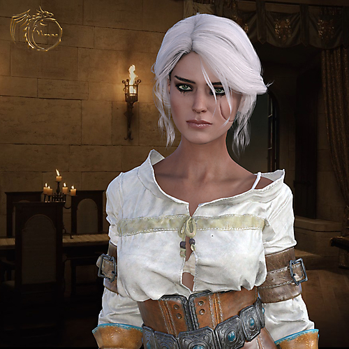 Цири портрет