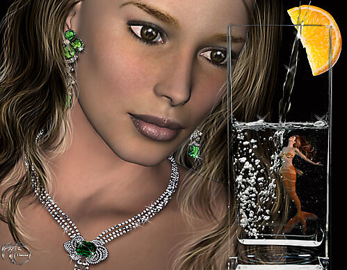 Русалка в стакане